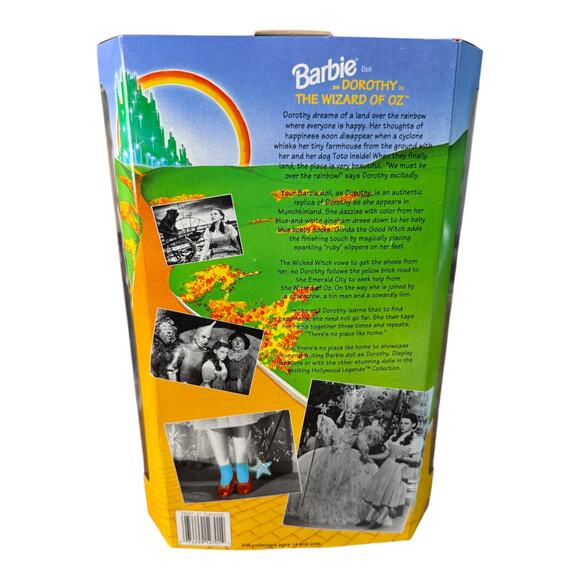 Barbie as Dorothy in The Wizard of OZ 1994 Hollywood Legends Collection Mattel - Picture 4 of 7